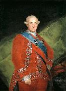 Francisco de Goya Portrait of Charles IV oil on canvas